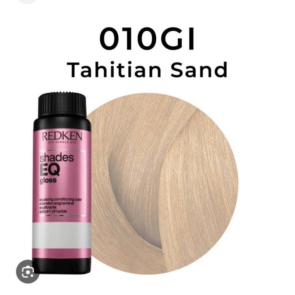 Redken Shades EQ DemiPermanent Conditioning Gloss 2 oz 010GI Tahitian Sand NWOB